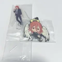 チェンソーマン 一番くじ レゼ篇 天使の悪魔 アクスタ ラバーキーホルダー