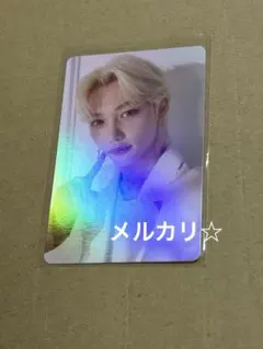 ④StrayKids nacific 　ホログラム　トレカ　ピンク　フィリックス