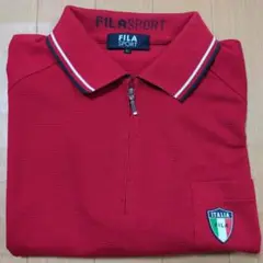 FILA SPORT 赤 Lサイズ ポロシャツ