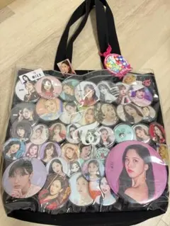twice 缶バッジ33個・Lights トートバッグ　セット ミナ　ミブリー twice 缶バッジ33個・Lights トートバッグ セット ミナ ミブリー