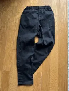 冠婚葬祭・卒業入学　コムサイズム　パンツ　黒　140