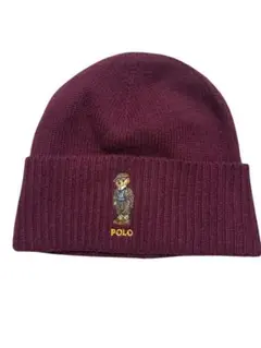 Polo Ralph Lauren バーガンディ ニット帽