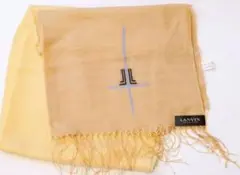 美品LANVIN ベージュ マフラー