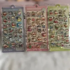 BONBON DROP クレヨンしんちゃん シール 3パックセット