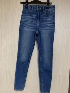【美品】　アメリカンイーグル スキニー　デニム ハイウエストS ストレッチ