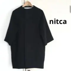 美品⭐︎nitcaニトカ　コクーンコート黒 2025年最新】nitca コクーンコートの人気アイテム - メルカリ
