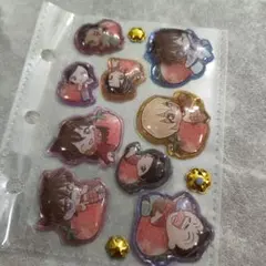 国内正規品 名探偵コナン うるちゅるポップシール いちご狩りきゃらペコおすそわけ