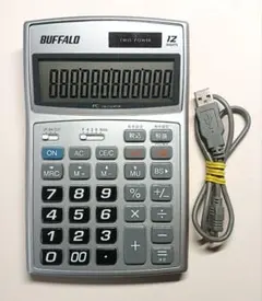 BUFFALO バッファロー　PC電卓　BTKUD02 USEケーブル付
