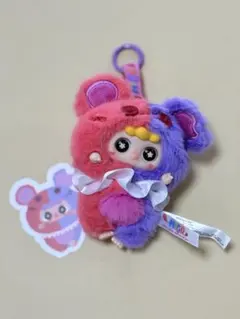 MIGO ぬいぐるみマスコット ピンク・紫