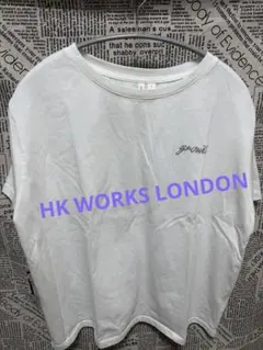 HK WORKS LONDON 半袖Tシャツ ホワイト Lサイズのサムネイル