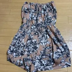 JURIANO JURRI 肩紐なしサロペットのサムネイル