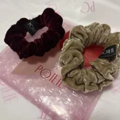 【新品未使用】ポテテVelour silk chouchou ２個セット