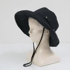 サンバリア100 トラベルハット USED美品 ブラック Mサイズ