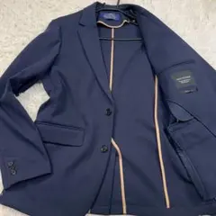 極美品✨ナノユニバース ダメリーノ SOLOTEX テーラード ネイビー M