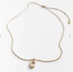 ★ZARA ザラ　イニシャルネックレスC★