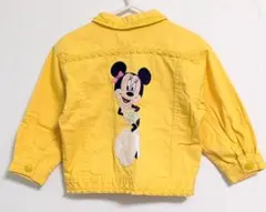 ディズニー ミニー ジャケット 95cm 黄色