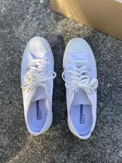 値下げしました！⭐️美品です⭐️Converse ホワイト スニーカー