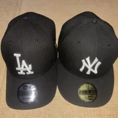 LA、NYブラックキャップ (LA:コリラ☆様専用) 現在NYのみ購入可能