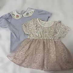 サンリオ キキララ花柄Tシャツセット