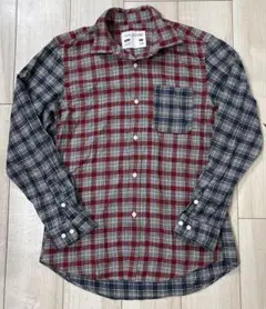 GU KIM JONES ネルシャツ チェック柄 長袖 サイズMのサムネイル