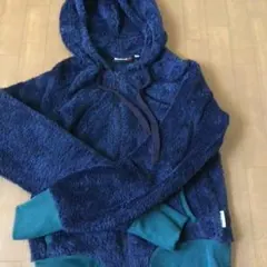 お値下げ！Reebok フリースジャケット L ネイビー