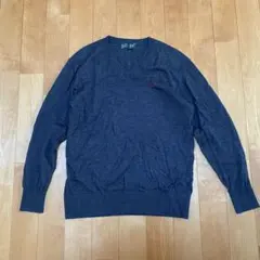 イーストボーイ　スクールセーター　ニット　グレー