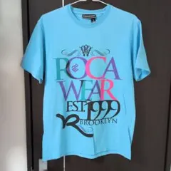 ROCAWEAR Tシャツ ライトブルー Mサイズのサムネイル