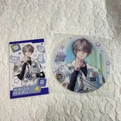 甲斐田晴　ROFMAO 4th ランダムフォト風カード　特典クリアコースター