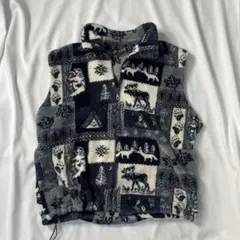 【90's 】Fleece Vest （Made in Canada）