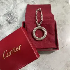 美品/新品未使用【Cartier／カルティエ】刻印ありトリニティ バッグチャームのサムネイル