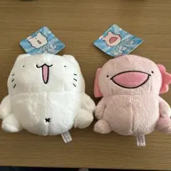 からめる　ぬいぐるみボールチェーン　2個