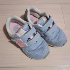 New Balance スニーカー ライトブルー 18.5