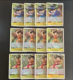 ワンピースカード ST13 三兄弟 サボ エース ルフィ ミラー セット