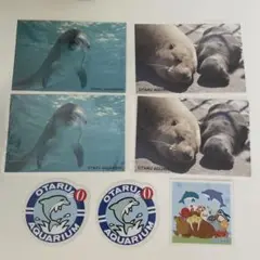 小樽水族館 ポストカードとステッカーセット