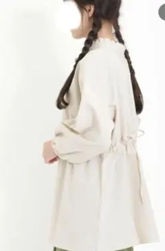 サマンサモスモス　前後2WAY切替ギャザーチュニック