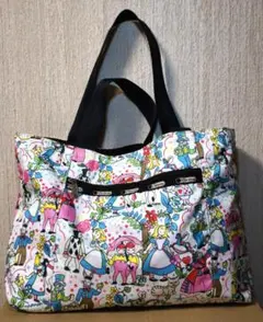 LeSportsac レスポートサック×アリス柄 トートバッグ