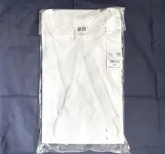 UNIQLO U ユニクロ クルーネック メンズ Tシャツ 半袖 ホワイト L