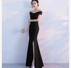 ウエディングドレス　前撮り　フォトウエディング　ブラックドレス　二次会　前撮り