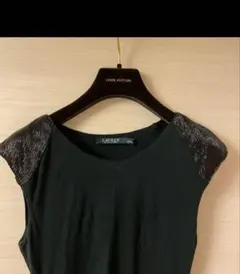 ラルフローレン　ロングワンピース　ブラック