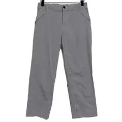 ラトカーレ　ストライプクロップドパンツ　【美品】　ウエストゴム　M