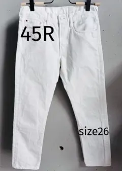 45Rホワイトデニムsize26 スリムのサムネイル