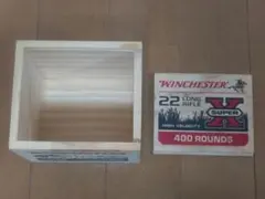 【限定品・空箱のみ】ウィンチェスター .22LR 記念ウッドボックスのサムネイル