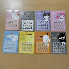 平成レトロ⭐︎キティ　プロフィール帳ネイルシールナップサック３点セット　カオハナ ネイルシール】 キティちゃん D116 - メルカリ