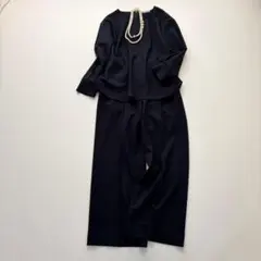 【セオリーリュクス】セットアップ SAXONY, SOFT ネイビー 38