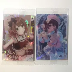 学園アイドルマスター 花海佑芽 ウエハース　2点セット