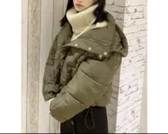 MURUA（ムルーア） ジップスリーブエアコンダウンブルゾン