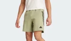 【新品】アディダス ショートパンツ ハーフパンツ 短パン グリーン Mサイズ