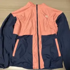 adidas ウィンドブレーカー L ピンク/ネイビー