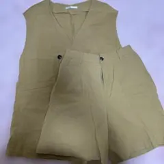 RETRO GIRL ベスト ショートパンツ セットアップ