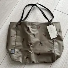 ラシット　馬柄　トートバッグ